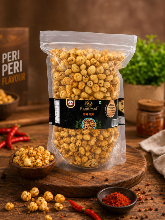 Param Swad Peri-Peri Roasted Makhana 200gm.